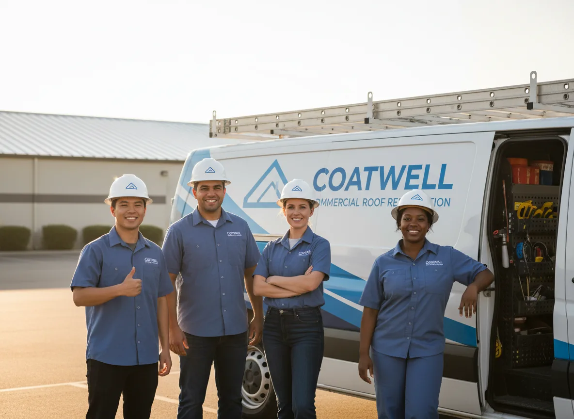 Commercial roof coating company in Ansley, NE